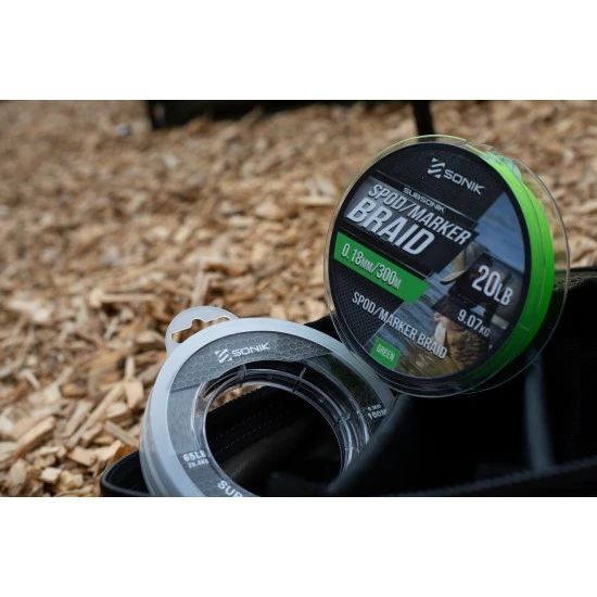 Sonik Spod Marqueur Tresse 0.18mm 300m – Image 9