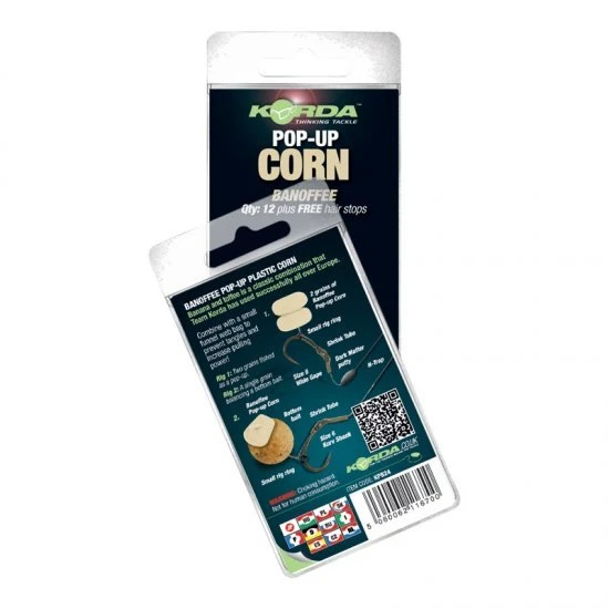 Korda Pop Up MaĂŻs Banoffee Blanc