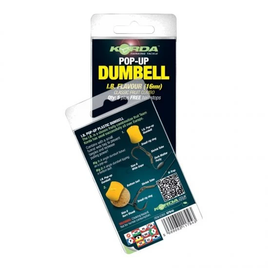 Korda Pop Up Dumbell IB Jaune