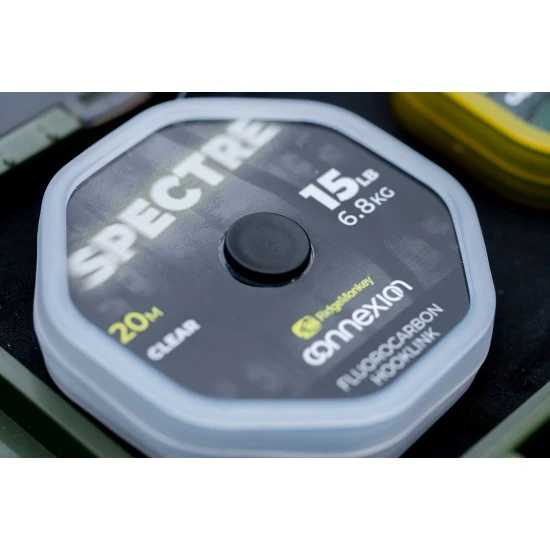 RidgeMonkey Connexion Spectre Fluorocarbon Hooklink 15lb – Image 7