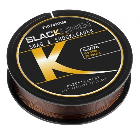 Pole Position Slackliner Snag Et Shock Leader Monofilament 0.55mm 80m