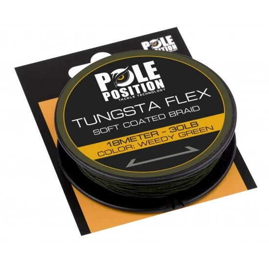 Pole Position Tungsta Flex Weedy Vert 30lb 18m