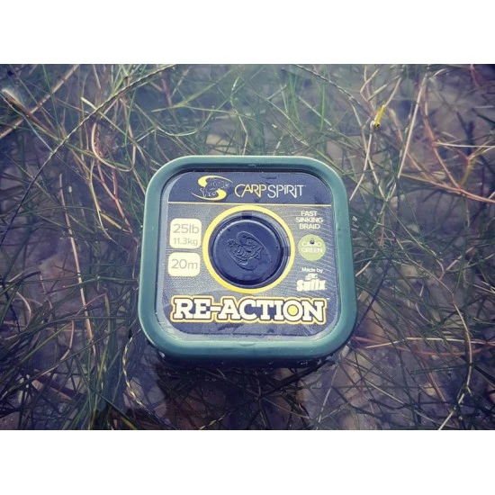 Tresse Carp Spirit Reaction Camo Marron 20M 25LB â Image 2