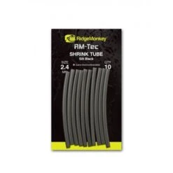 RidgeMonkey RM TEC Gaine Thermorétractable Soie Noir 2.4mm