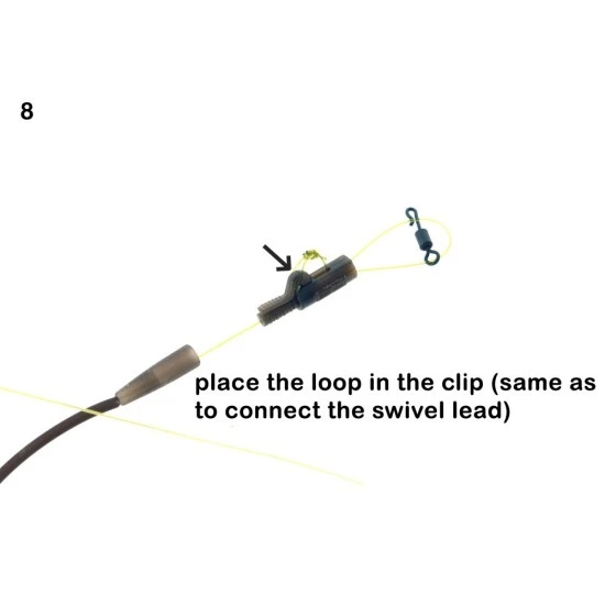 PB Products Hit & Run X-Safe Leadclip Mainline Pack De 4 Pièces – Image 9