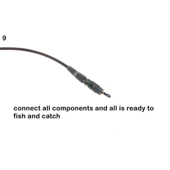 PB Products Hit & Run X-Safe Leadclip Mainline Pack De 4 Pièces – Image 10